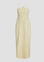 Vestido com Padrão - Amarelo
