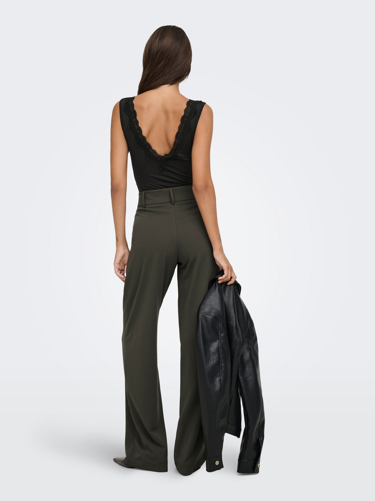 Body com Renda - Preto