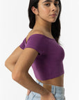 Top Cropped - Violeta