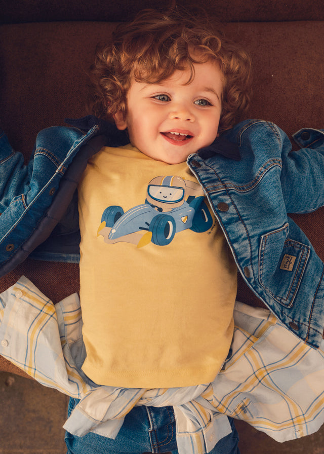 Camisola de Manga Comprida - Amarelo