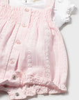 Conjunto de mono rosa