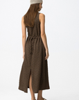Vestido Midi - Castanho