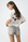 T-shirt com Estampado Traseiro - Branco