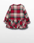 Vestido Escocês - Vermelho