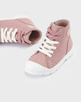 Botas com Sola Track - Rosa