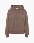 Hoodie com Logo - Bege