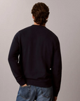 Sweat com Logo - Marinho