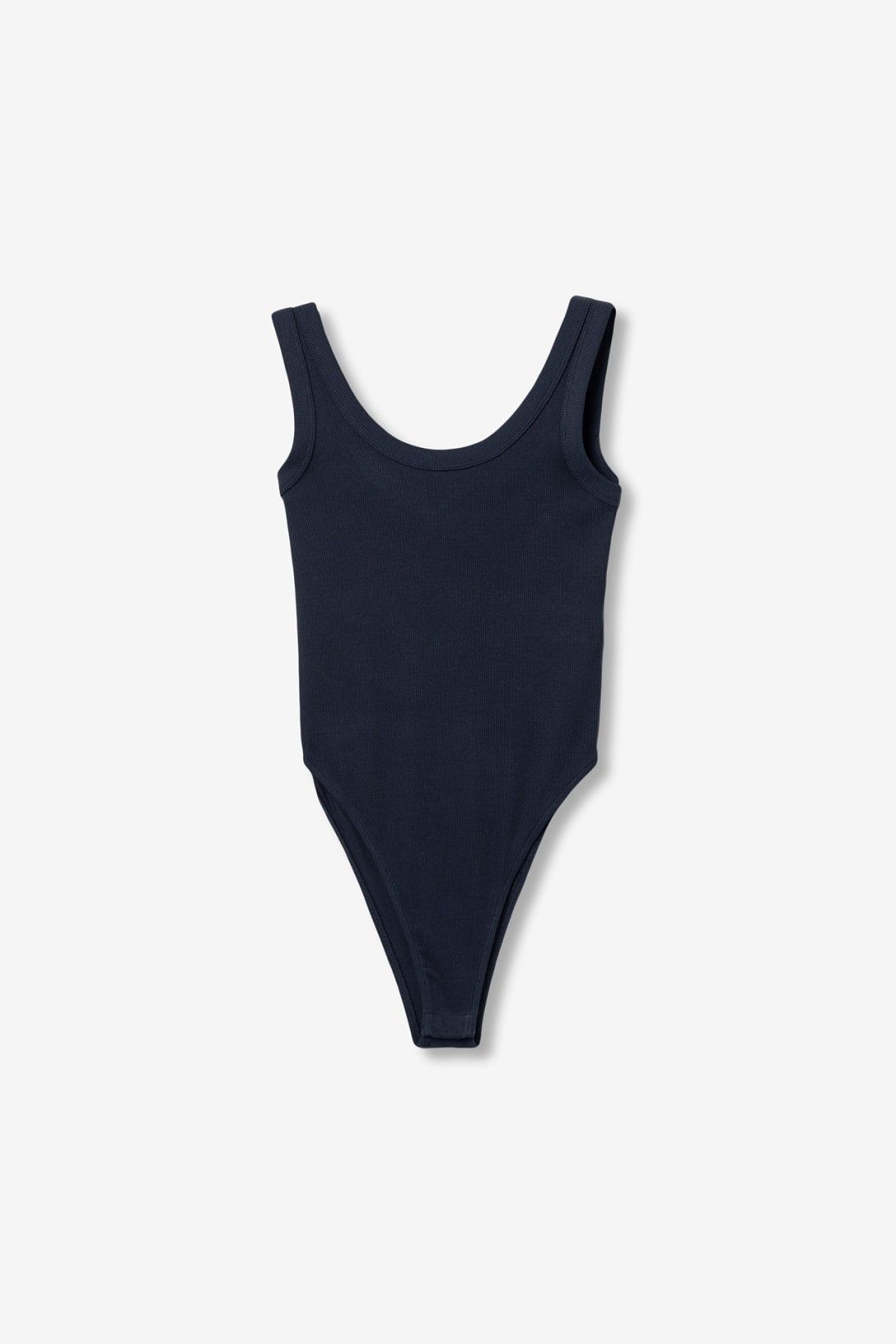 Body Canelado - Marinho