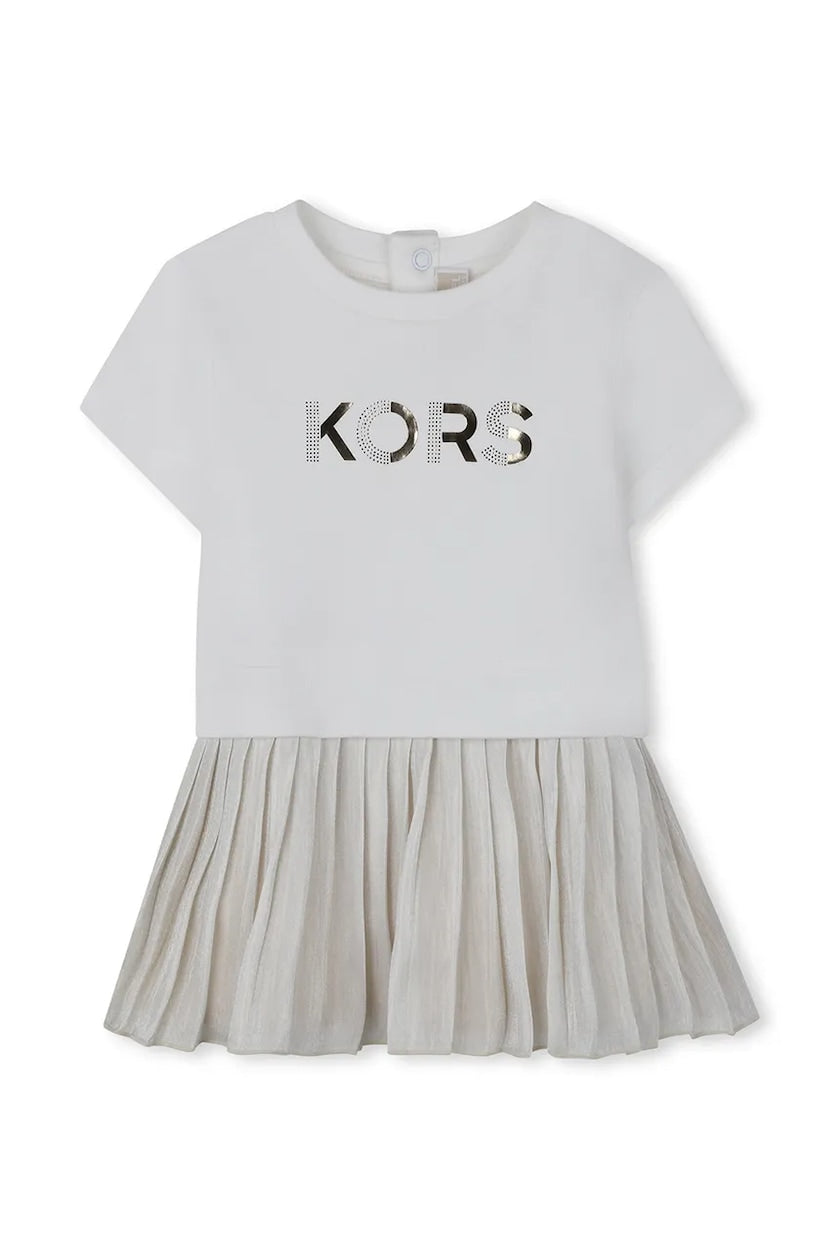 Vestido Combinado - Branco