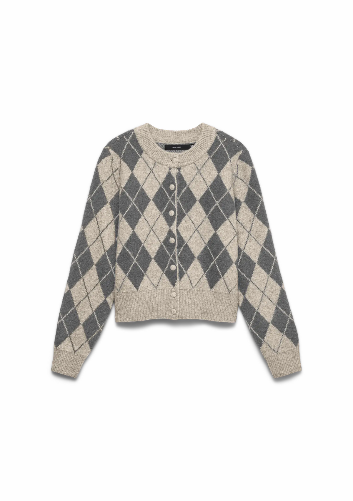 Cardigan de Malha - Cinza