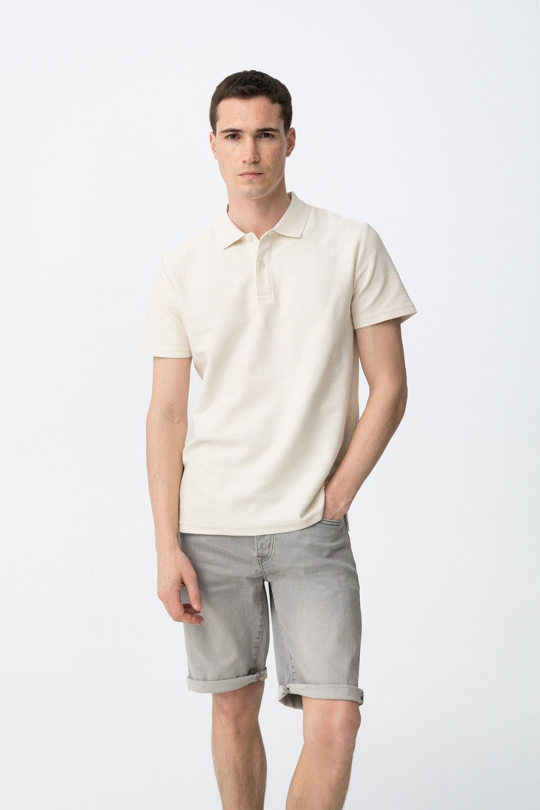 Polo Regular - Bege