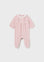 Babygrow de Veludo - Rosa