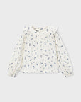 Blusa com Padrão - Crú