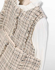 Conjunto Tweed - Bege