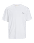 T-shirt com Estampado Traseiro - Branco