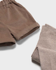 Conjunto de 3 Peças - Castanho