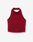 Top com Textura - Vermelho