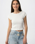 Top com Costas Abertas - Branco