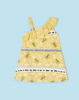 Vestido Estampado - Amarelo