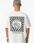 T-shirt com Estampado Traseiro - Branco