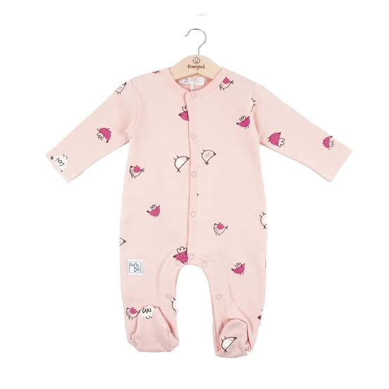Babygro Estampado - Rosa