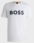 T-shirt com Logótipo da Marca - Branco