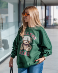 Sweat Estampada - Verde