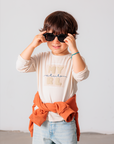 Camisola de Manga Comprida - Bege