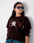 Camisola de Malha - Bordo