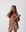 Hoodie com Estampado Traseiro - Castanho