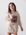 Vestido com Capuz - Bege