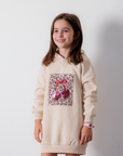 Vestido com Capuz - Bege