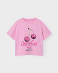 T-shirt Estampada - Rosa