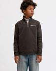 Sweat com Fecho - Castanho