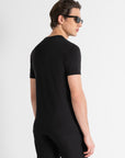 T-shirt Super Slim Fit - Preto