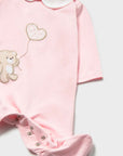 Babygrow Aveludado - Rosa