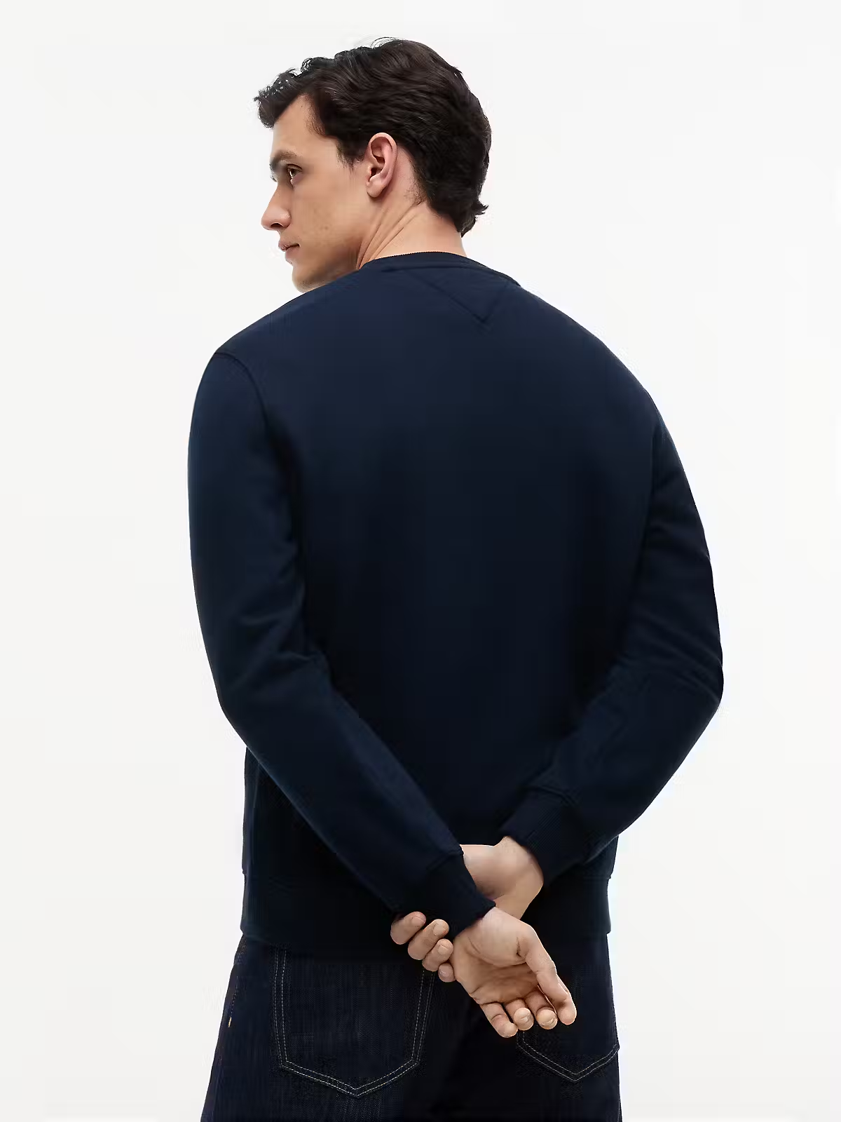 Sweat com Logo - Marinho