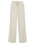 Calças Wide Leg - Bege