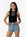 Top de Malha Cut Out - Preto