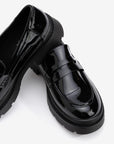 Mocassim com Brilho - Preto