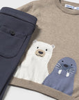 Conjunto de 2 Peças - Bege