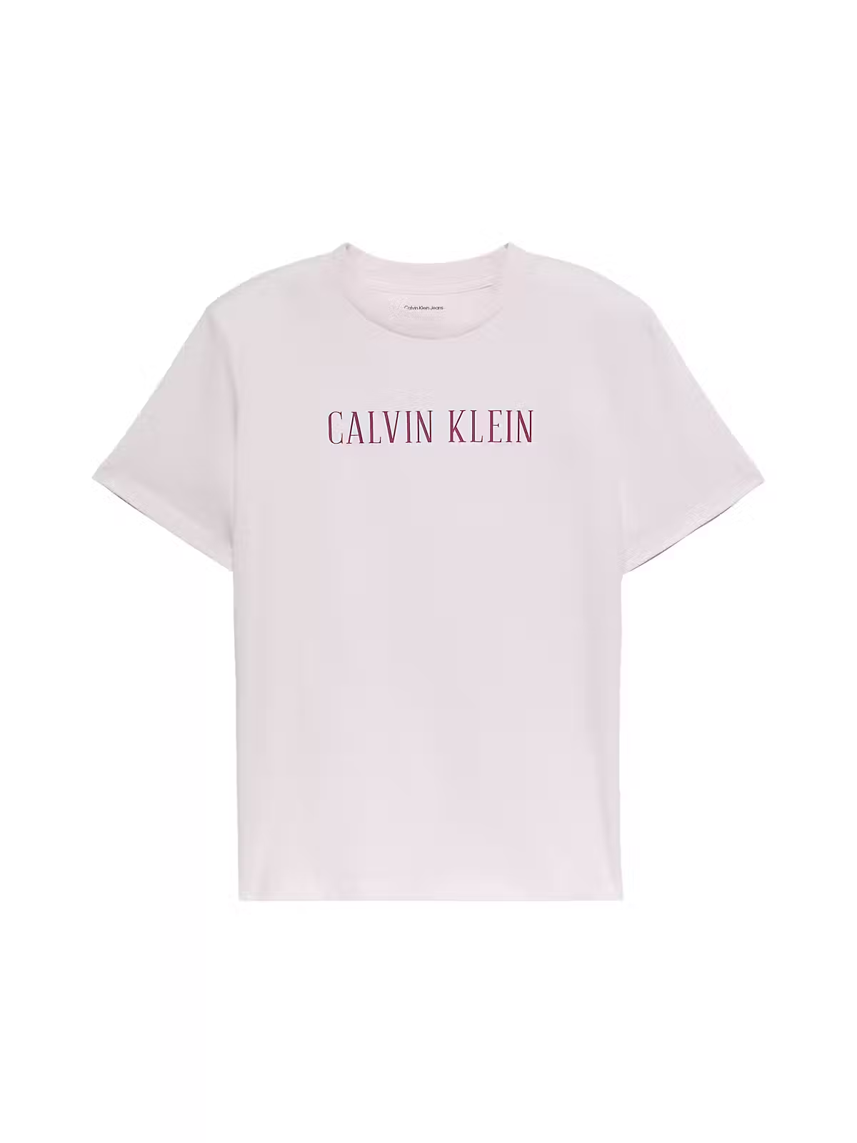 T-shirt com Logo - Rosa