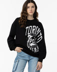 Sweat Estampada - Preto