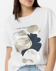 T-shirt de Manga Curta - Branco