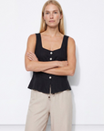 Blusa com Laço - Marinho