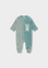 Babygrow com Pé - Verde água