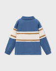 Polo Combinado - Azul Médio