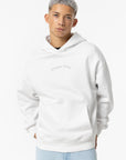 Hoodie com Estampado Traseiro - Branco