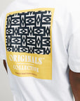 T-shirt com Estampado Traseiro - Branco