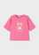 T-shirt Estampada - Rosa